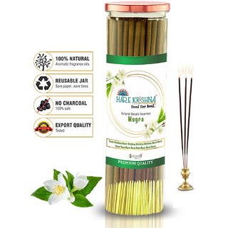 Vringra Hand Made Mogra Agarbatti - Incense Sticks - Fragrance Incense Stick - Chemical,Charcoal Free 200gm
