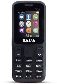 Tara T17 keypad Mobile Phone with 2 Sim Card Slot  Memory Card Slot 1.77-inch TFT LCD display with 320 x 24 - Black
