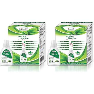 Vringra Pure Nectar Stevia Extract - Stevia Liquid - Sugarfree Stevia Drops - Stevia Leaves Extract 20ml (Pack Of 2)