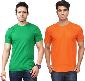 Ketex Men's Round Neck T-shirt (Pack of Two)
