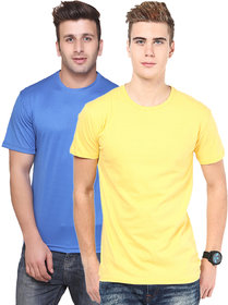 Ketex Men's Round Neck T-shirt (Pack of Two)