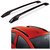 Auto Fetch Car Stylish Drill Free Roof Rails (Black) for Ford Figo