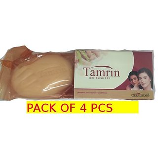                       Tamrin Skin Whitening Soap(Pack of 4 pcs.) 75 gm each                                              