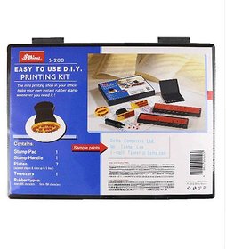 Shiny S-200 Rubber Stamp Easy To Use DIY Printing Kit