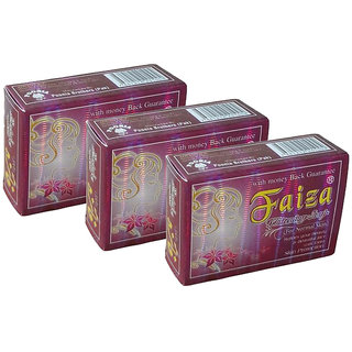                       Faiza Whitening For Natural Skin Soap - 90g (Pack Of 3)                                              