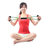 Futaba 8-Shaped Elastic Pull Rope Yoga Resistance Band for Yoga Pilates