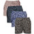Men Check Multicolor Boxers Shorts (Pack of 4)
