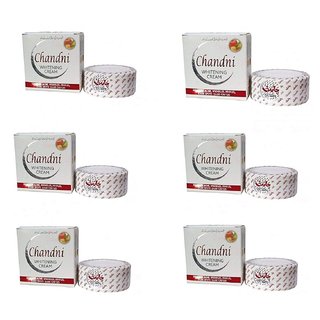                       Chandni Whitening Cream Pack Of 6                                              