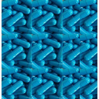                       Empty Gelatin Capsules 0 Blue 1000                                              