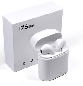 Crystal Digital I7 Twins Bluetooth Mini Wireless Earphones Headset with Charging Box