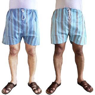 Fashionable Cliq Men's Pure Cotton Boxer (Nada Pant) Multicolor pack of 2
