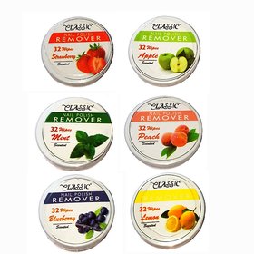 Shrungarika Classic Fruity Nail Paint Remover Pads 5 mL Pack of 6 Z-118