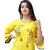 Dhruvi Women Rayon Embroidery Yellow kurta Sharara Set