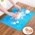 Non-Stick Silicon Reusable Pastry Fondant Dough roti chapati Rolling Baking Sheet mat with Measurements