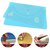 Non-Stick Silicon Reusable Pastry Fondant Dough roti chapati Rolling Baking Sheet mat with Measurements