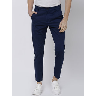Next Look Men Dark Blue Trousers  Buy Next Look Men Dark Blue Trousers  Online at Best Prices in India  Flipkartcom