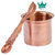 copper panchpatra with achmani by MM Quality Traders