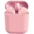 Crystal Digital Stylish  Small Size Inpods12 Earbuds (Pink)