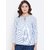 Avyanna Striped Tunic in Blue