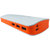 Raptech RT-177 Power 30000mAh Lithium-ion Power Bank/Fast Charging Power Bank 3 Output Power Bank (White-orange)