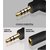 Finest U Shape 3.5mm Male to Female Stereo Audio Headphone Microphone Splitter Converter -(Assorted)