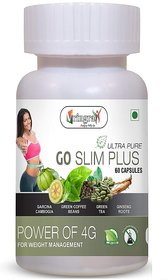 Vringra Go Slim Capsules -weight Loss With Green Coffee Ginseng Roots Garci