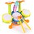 Kids Drum Set, Drum Set for Kids Electric Toys Toddler Musical Instruments Playset Flash Light Toy with Adjustable Micro