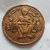 KESAR ZEMS East India Company Half Anna Sach Bolo Sach Tolo Antique Copper Coin