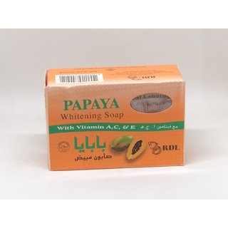                       Rdl Papaya Whitening Soap 135G                                              