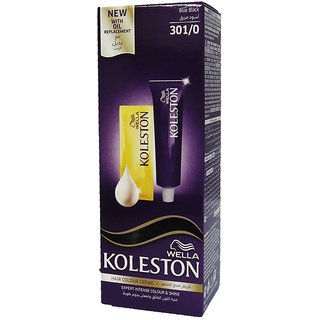                       Wella Koleston Color Cream - Blue Black 301/0 (100ml)                                              