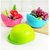 Multicolor Plastic Vegetable Fruits Pulses Washing Bowl and Strainer (Big) by Geet