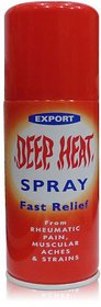 Deep Heat Rub 150 Ml - Mentholatum Instant Pain Aches Strain Relief Spray