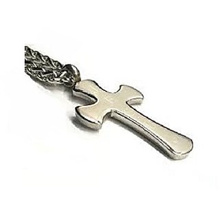 CEYLONMINE Jesus Cross Pendant sterling Silver Original For Boy CEYLONMINE Jesus Cross Pendant sterling Silver Original For Boy