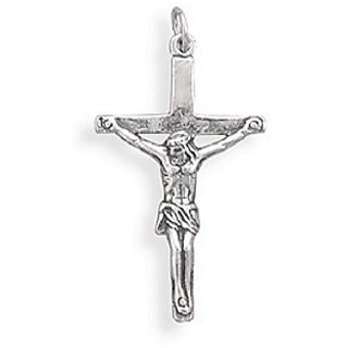 cross pendant natural sterling silver jesus pendant for unsiex by Ceylonmine cross pendant natural sterling silver jesus pendant for unsiex by Ceylonmine