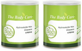 The Body Care Aloevera Cream Hydrosoluble Wax 800g Each - Pack of 2