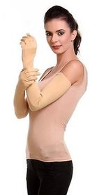 Nawani Cotton Full Hand Sun Protection Cover Gloves for Women