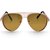 Kanny Devis Importad Brown Aviator Sunglasses