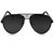Kanny Devis Importad Black Aviator Sunglasses