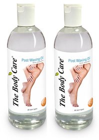 The Body Care Post Waxing Oil 400ml Each - Pack of 2