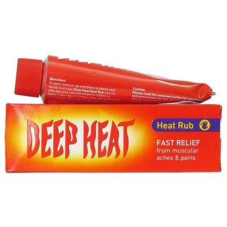 Deep Heat Mentholatum Rub Instant Pain  Aches Relief Gel #Imported Gel  (100 g)