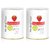 The Body Care Strawberry Cream Liposoluble Wax 800g Each - Pack of 2