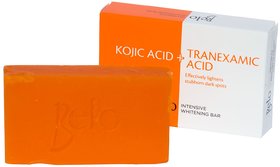 Belo Intensive Whitening Soap With Kojic Acid + Tranexamic Acid 65g (Pack Of 1)