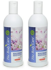 The Body Care Maximum Moisturizing Lotion 400ml Each - Pack of 2