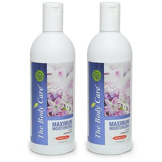 The Body Care Maximum Moisturizing Lotion 400ml Each - Pack of 2 The Body Care Maximum Moisturizing Lotion 400ml Each - Pack of 2