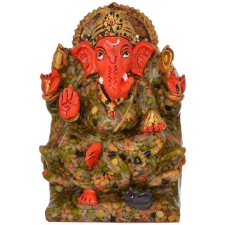                       Kesar Zems 7 Dhan Ganesh Idol                                              