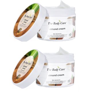                      The Body Care Almond Cream 100g Each - Pack of 2                                              