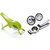 combo of Stainless Steel Lemon Squeezer with Bottle Opener  and 2 in 1 veg cutter and peeler-combo offer(multi-colored)