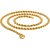 GOLD PLATED ROPE CHAIN ll 99 PURE GOLD PLATED l Gold-plated Plated Metal UNISEX Chain