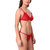 PYXIDIS Lace Bra and Panty Lingerie Set for Women and Girls (Red)