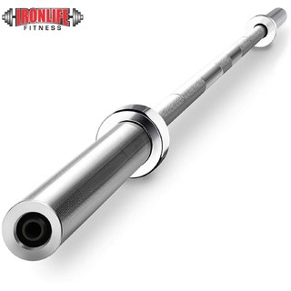 Ironlife Fitness Barbell Classic 7-Foot Olympic Bar Gym Rod